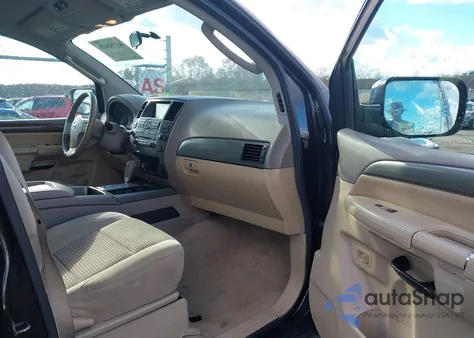 2012 Nissan Armada Sv из США, поврежденный, VIN 5N1AA0ND2CN621658